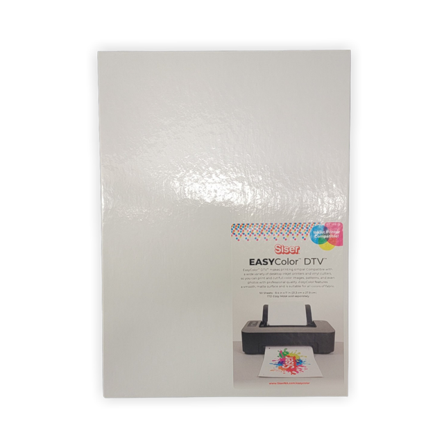 Siser EasyColor DTV - Inkjet Direct to Vinyl Sheets NEW SIZE 11 x 16.5 |  River City Supply